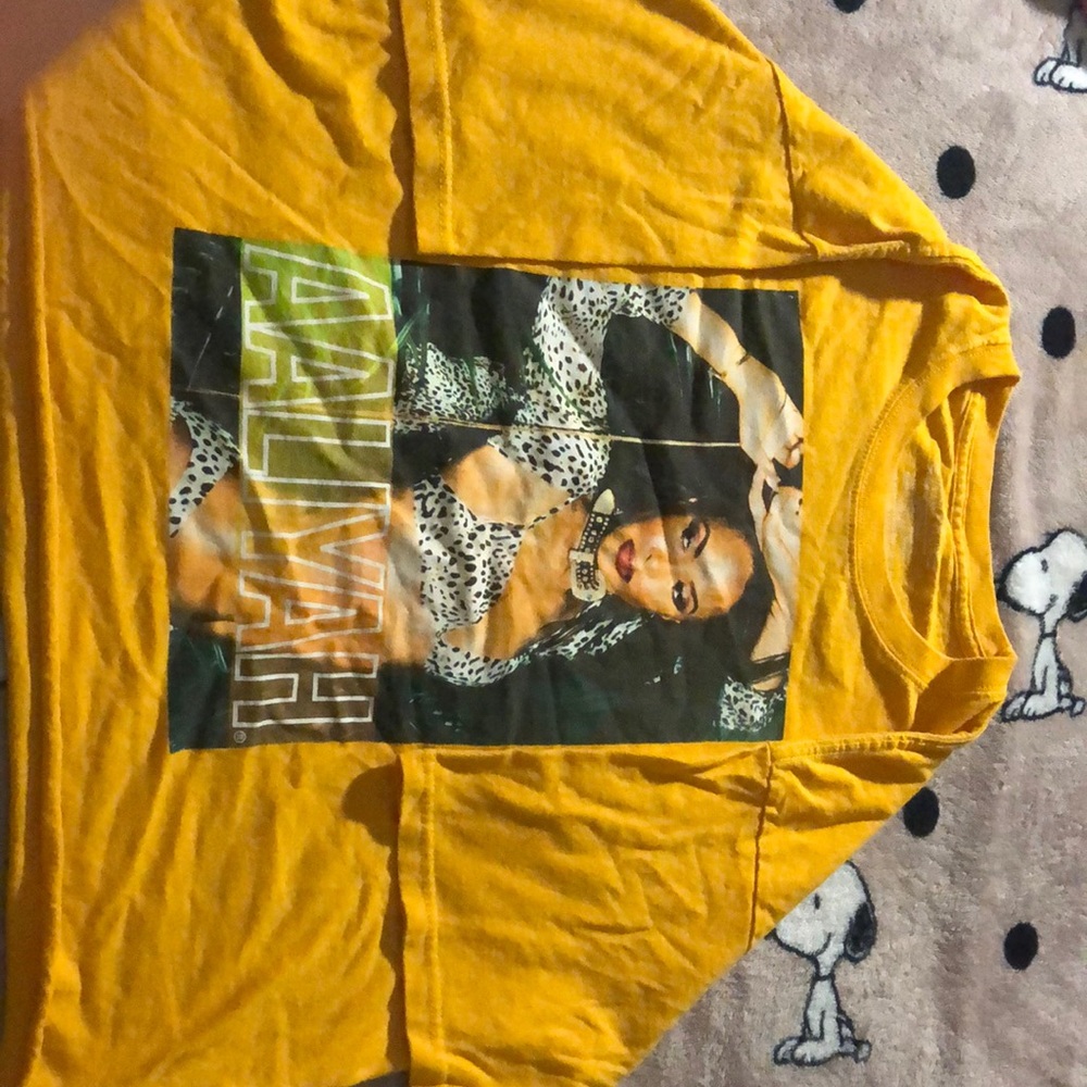 Aaliyah cropped shirt from forever 21